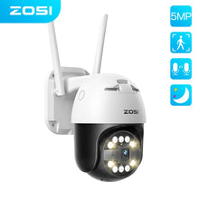 Load image into Gallery viewer, HD WIFI IP Camera Outdoor Color Night Vision 5x Zoom Wireless Video Surveillance