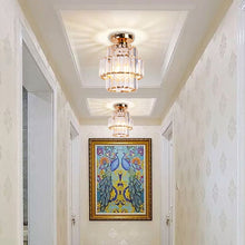Load image into Gallery viewer, Crystal Pendant Light  Led Ceiling Lamp Living Dining Room