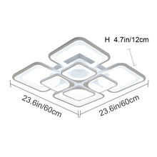 Load image into Gallery viewer, Remote Control Modern LED  Ceiling Chandelier Light Lamp