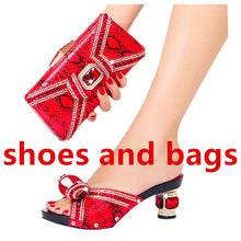 Load image into Gallery viewer, Women's Party Shoes Bag Set