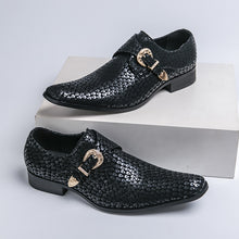 Load image into Gallery viewer, High Quality Classic Social Buckle Men's Dress Shoes