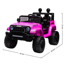 Load image into Gallery viewer, 12V Battery Powered Ride On Car Kids Electric Car Truck Car 3 Speeds Adjustable Equipped with Music,Parent Remote Control