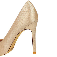 Load image into Gallery viewer, Women 10.5cm High Heels Silk Pumps Wedding Bridal Green Stiletto