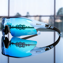 Load image into Gallery viewer, HD High Contrast UV400 Polarized Cycling Glasses Men Women