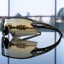 Load image into Gallery viewer, HD High Contrast UV400 Polarized Cycling Glasses Men Women