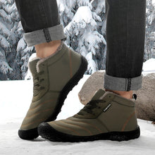 Load image into Gallery viewer, Winter Boot Men Snow Barefoot Rubber Sole Casual Outdoor Working Shoes