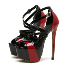 Load image into Gallery viewer, Peep Toe 16.5CM Extreme High Heels for Women