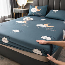 Load image into Gallery viewer, 100% Waterproof Mattress Protector Cover Elastic Fitted Sheet