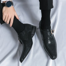 Load image into Gallery viewer, High Quality Classic Social Buckle Men's Dress Shoes