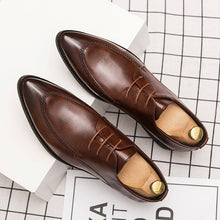 Load image into Gallery viewer, Men Business Shoes Banquet Wedding Shoes Men Moccasins Shoes