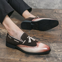 Load image into Gallery viewer, Men Shoes Fashion Pointed Leather Shoes, Casual and Luxury Brand