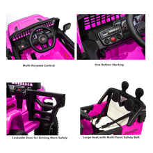 Load image into Gallery viewer, 12V Battery Powered Ride On Car Kids Electric Car Truck Car 3 Speeds Adjustable Equipped with Music,Parent Remote Control