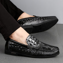 Load image into Gallery viewer, Genuine Leather Men's Loafers Slip On Casual Footwear