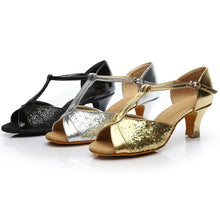 Load image into Gallery viewer, Women Latin dance shoes Tango dance shoes High heels