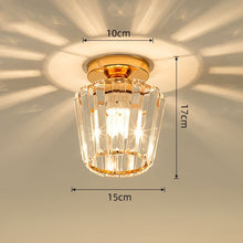 Load image into Gallery viewer, Crystal Pendant Light  Led Ceiling Lamp Living Dining Room