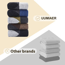 Load image into Gallery viewer, 5 Pairs Merino Wool Socks for Men Winter Thick Thermal Socks