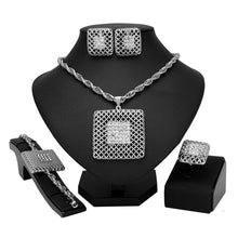 Load image into Gallery viewer, Fashion Trendy Nigerian Wedding African Beads Jewelry Sets