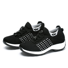 Load image into Gallery viewer, Sneakers Shoes for Women, Casual Mesh Tennis Lady Sock Wedge