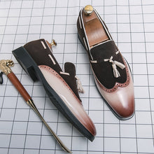 Load image into Gallery viewer, Men Shoes Fashion Pointed Leather Shoes, Casual and Luxury Brand