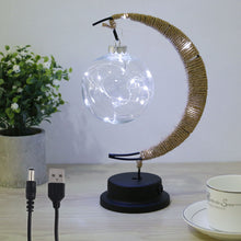 Load image into Gallery viewer, LED Moon Lamp Night Lights EID Mubarak Ramadan Decoration