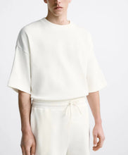 Load image into Gallery viewer, New Waffle Texture Fabric T-shirt Men High Quality Solid Color