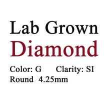 Load image into Gallery viewer, BALLET Fine Gold Jewelry Moissanite Lab Diamond 9K 10K 14K 18K Solid Gold