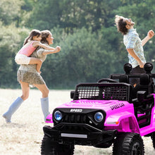 Load image into Gallery viewer, 12V Battery Powered Ride On Car Kids Electric Car Truck Car 3 Speeds Adjustable Equipped with Music,Parent Remote Control