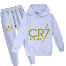 Load image into Gallery viewer, Children's Hoodie Set + Long Pants Sweatshirt