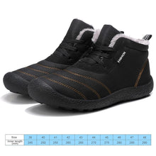 Load image into Gallery viewer, Winter Boot Men Snow Barefoot Rubber Sole Casual Outdoor Working Shoes