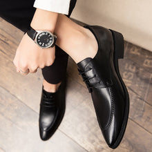Load image into Gallery viewer, Men Business Shoes Banquet Wedding Shoes Men Moccasins Shoes