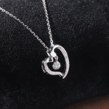 Load image into Gallery viewer, BALLET Fine Gold Jewelry Natural Real Heart Diamond 9K 10K 14K 18K