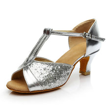 Load image into Gallery viewer, Women Latin dance shoes Tango dance shoes High heels