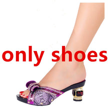 Load image into Gallery viewer, Women's Party Shoes Bag Set
