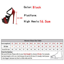 Load image into Gallery viewer, Peep Toe 16.5CM Extreme High Heels for Women