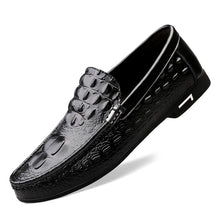 Load image into Gallery viewer, Genuine Leather Men's Loafers Slip On Casual Footwear