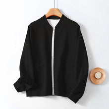Load image into Gallery viewer, Winter Jackets For Women 2023 Loose Baseball Jacket Solid Fitting