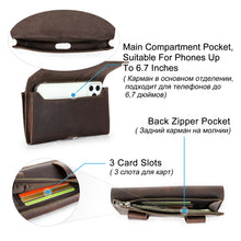 Load image into Gallery viewer, Phone Belt Clip Pouch Case for iPhone Samsung Galaxy