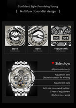 Load image into Gallery viewer, Men's Automatic Mechanical Watches Multi-functional Wristwatch