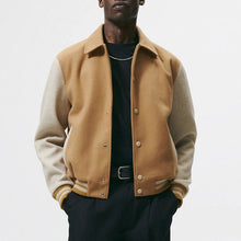 Load image into Gallery viewer, Men's Jacket Casual Pilot Plush Coat Single Breasted