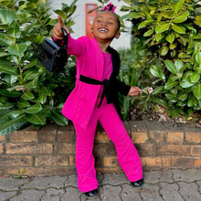 Load image into Gallery viewer, Kids Clothes Girl Children's Clothing From 2 To 8 Years Color block Blazer/Pants Child