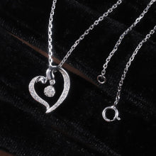 Load image into Gallery viewer, BALLET Fine Gold Jewelry Natural Real Heart Diamond 9K 10K 14K 18K