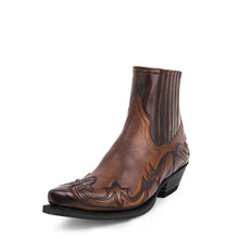 Load image into Gallery viewer, Men's Western Cowboy Boots For Men Women Leather Ankle Boots
