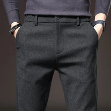 Load image into Gallery viewer, Men's Spring Autumn Fashion Business Casual Long Black Pants