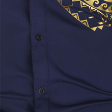 Load image into Gallery viewer, Men's Brand Shirt Men's Gold High Quality Long Sleeve Shirt