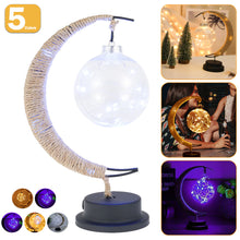 Load image into Gallery viewer, LED Moon Lamp Night Lights EID Mubarak Ramadan Decoration