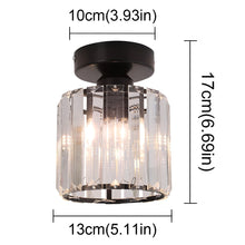 Load image into Gallery viewer, Crystal Pendant Light  Led Ceiling Lamp Living Dining Room