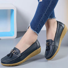 Load image into Gallery viewer, Women Sports Shoes With Low Heels Loafers Slip On Casual Sneaker