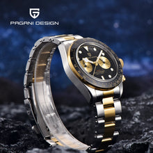 Load image into Gallery viewer, DESIGN Panda Dial Men's Watches Multifunctional Chronograph Watch