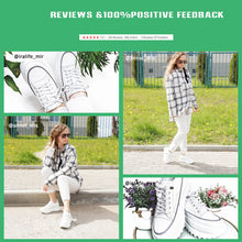 Load image into Gallery viewer, Fujin 5.5cm Genuine Leather Shoes Chunky Sneaker White Casual Shoes