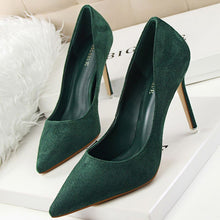 Load image into Gallery viewer, New Women Pumps Suede High Heels Shoes